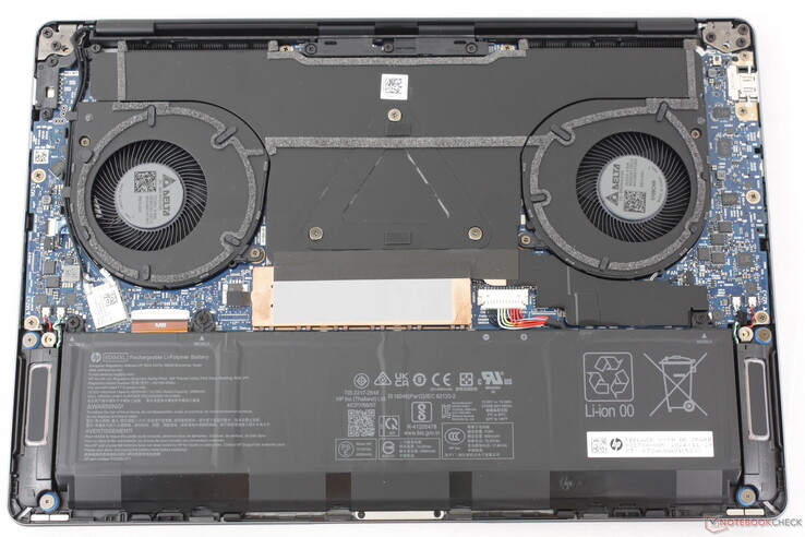 Inre delar i ZBook Ultra G1a 14
