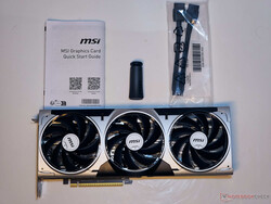 MSI GeForce RTX 5070 Ti Ventus 3X OC: Tillbehör