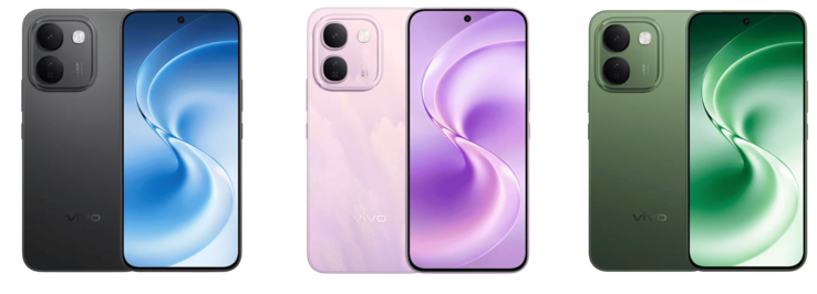 Vivo V80 Lite finns i flera olika färger.