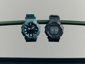 Casios klockor GA-010CE-2A (vänster) och GD-010CE-5 (höger) har anlänt till Europa. (Bildkälla: Casio)
