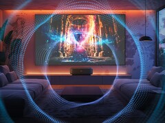 Epsons projektor Lifestudio Grand EH-LS670 (bilden) har flera uppgraderingar jämfört med sin föregångare. (Bildkälla: Epson)