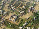 En bild som visar en stad i Age of Mythology: Retold.