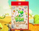 Yoshi and the Mysterious Book fysiskt Switch 2-spel visas