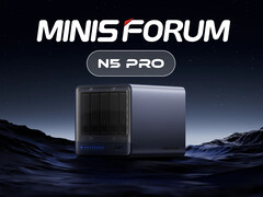 Minisforum bör släppa sina NAS-enheter N5 och N5 Pro i vår. (Bildkälla: Minisforum - redigerad)