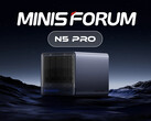 Minisforum bör släppa sina NAS-enheter N5 och N5 Pro i vår. (Bildkälla: Minisforum - redigerad)
