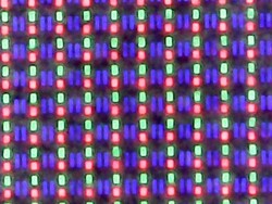 Subpixel-arrangemang