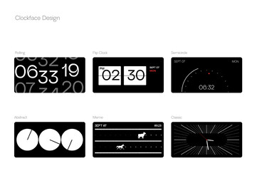 Det finns olika urtavlor att välja mellan.