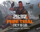 Call of Duty: Black Ops 6 banner för gratis provperiod (Bildkälla: Activision, Sony PlayStation med ändringar)