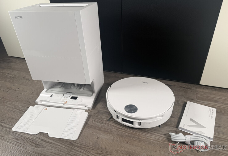 Den mycket hanterbara leveransomfattningen för Mova S70 Roller