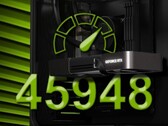 Det är möjligt att GeForce RTX 5090D var överklockad för PassMark-benchmarkkörningen. (Bildkälla: Nvidia/PassMark - redigerad)