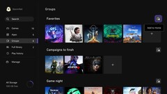 Microsofts senaste Xbox Insider-konsoluppdatering lägger till fler hemgrupper, anpassade färger och inställningar för snabb återupptagning per spel.