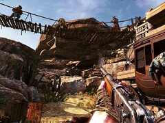 En bild som visar fiender i Call of Juarez: Gunslinger.