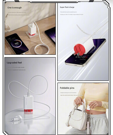 Huvudpunkterna i 100W SuperVOOC-laddaren (maskinöversatt)