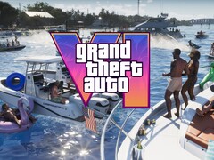 Vattenscen i GTA 6 där NPC:er syns
