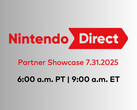 Nintendo Direct Partner Showcase-bannern visas (Bildkälla: Nintendo of America X-konto med redigeringar)