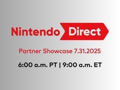 Nintendo Direct Partner Showcase-bannern visas (Bildkälla: Nintendo of America X-konto med redigeringar)
