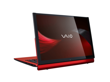 Vaio T-serien i visningsläge (fint rött)