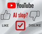 Banner för YouTube AI slop rating visas