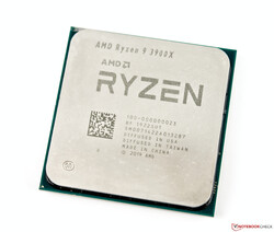Recension av desktop-processorn AMD Ryzen 9 3900X. Recensionsex från AMD Germany.