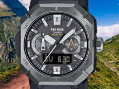 Klockan Casio Pro Trek PRW-B1000-1 har dykt upp på Amazon i USA. (Bildkälla: Casio via Amazon, redigerad)