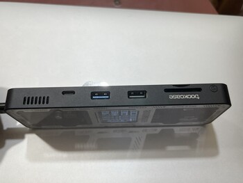 Dockcase 10-i-1 Hub Explorer Edition front I/O