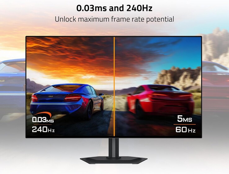 Gigabyte GO27Q24G WOLED-spelskärm har en uppdateringsfrekvens på 240 Hz
