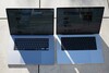 MacBook Pro 16 2019 (vänster) vs. MacBook Pro 16 2021 (höger)