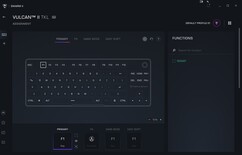 Turtle Beach Vulcan II TKL-tangentbord programvara för remappning av tangenter