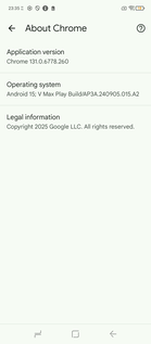 Förinstallerad Chrome-version: 131 (Bildkälla: Skärmdump - Sergey Tarasov - Notebookcheck)