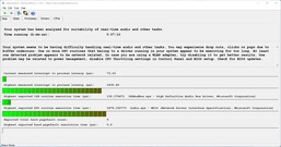 Maximal latenstid efter 10 sekunder av Prime95