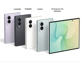 För närvarande tillgängliga färger för Galaxy Z Fold 8.