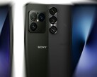 Sony Xperia VII (vänster) jämfört med den påstådda Sony Xperia VIII (höger) kameraknuffen.