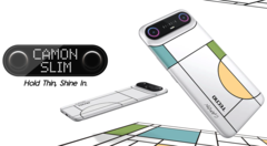 Tecno Camon Slim har en elegant design