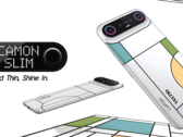 Tecno Camon Slim har en elegant design