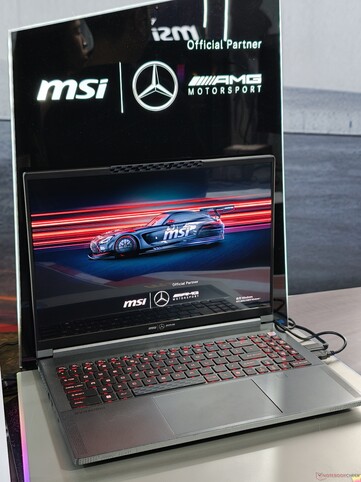 Bärbar dator från samarbetet mellan MSI och Mercedes-AMG