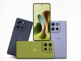 Moto G86 Power smartphone är tillgänglig i Pantone Spellbound, Pantone Golden Cypress, och Pantone Cosmic Sky färgställningar (Bildkälla: Motorola)