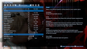 Grafikinställningar