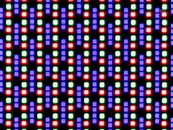Subpixel-arrangemang