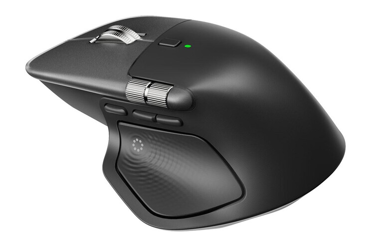 MX Master 4 har en blygsam ny design jämfört med den befintliga MX Master 3S. (Bildkälla: via EUIPO)