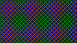 Sub-pixel matris