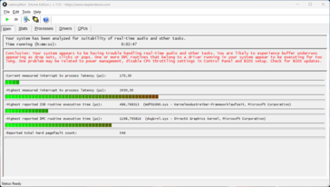 LatencyMon - översikt
