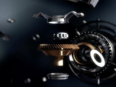 Skärmdump från representativ video som visar monteringsprocessen för en jetmotor. (Bildkälla: AECC)