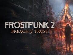 Den officiella affischen till Frostpunk 2: Breach of Trust.