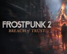 Den officiella affischen till Frostpunk 2: Breach of Trust.