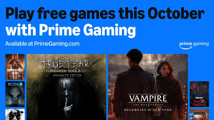 Huvudhöjdpunkterna i oktober 2025 Prime Gaming giveaway (Bildkälla: Amazon)