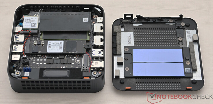 Asus ExpertCenter PN54 med öppen undersida