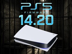 Banner för jailbreak av PS5-konsolen och firmware 14.20 visas