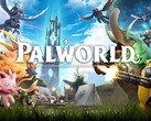 Marknadsföringsbild för Pocketpairs populära överlevnadsspel Palworld.