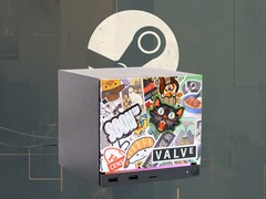 Steam Machine avbildad med anpassad frontplatta
