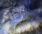 En vy över en region på Mars som kallas Syrtis Major (Bildkälla: NASA, JPL-Caltech och University of Arizona; redigerad)